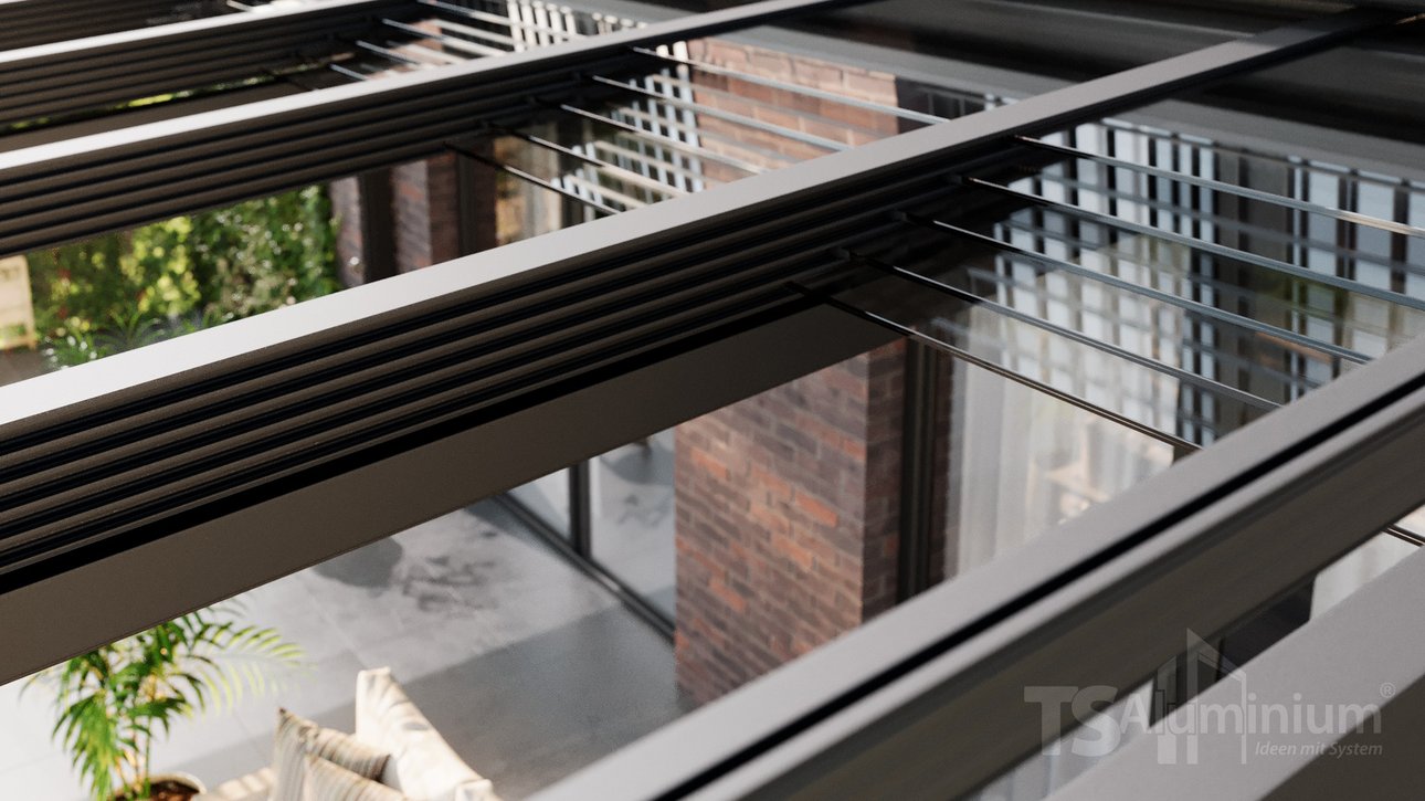 Glas-Schiebe-Dach | Bildquelle: TS-Aluminium-Profilsysteme GmbH & Co. KG